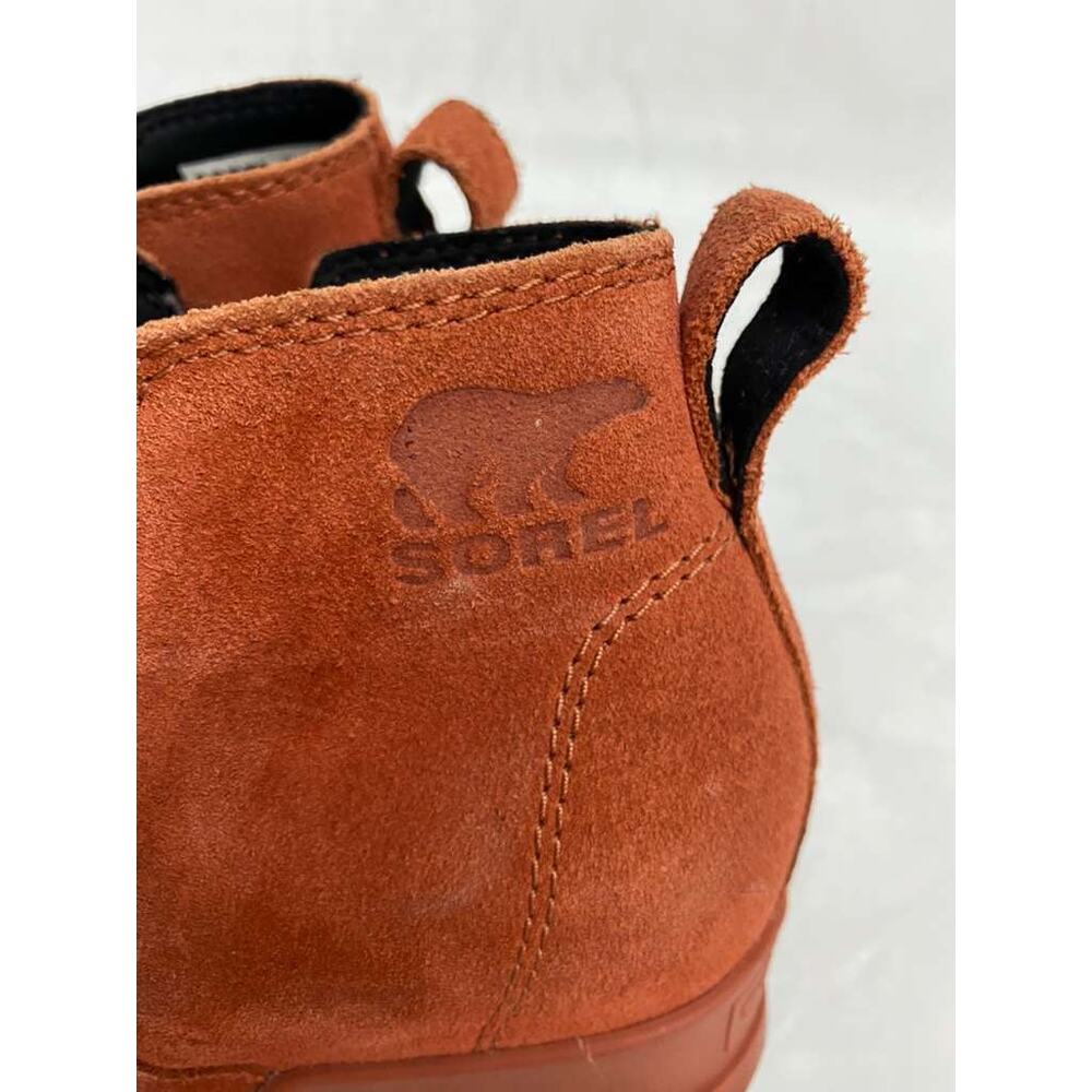 SOREL Evie Pull On Bootie Waterproof Suede Leather Wedge Ankle Booties Sz 6 - Picture 7 of 11